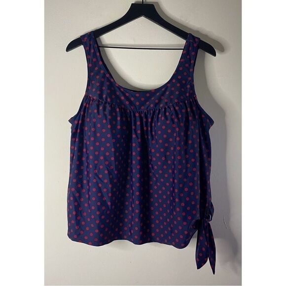 Swim 365 Polka Dot Tankini Top Size 22W - Picture 1 of 7
